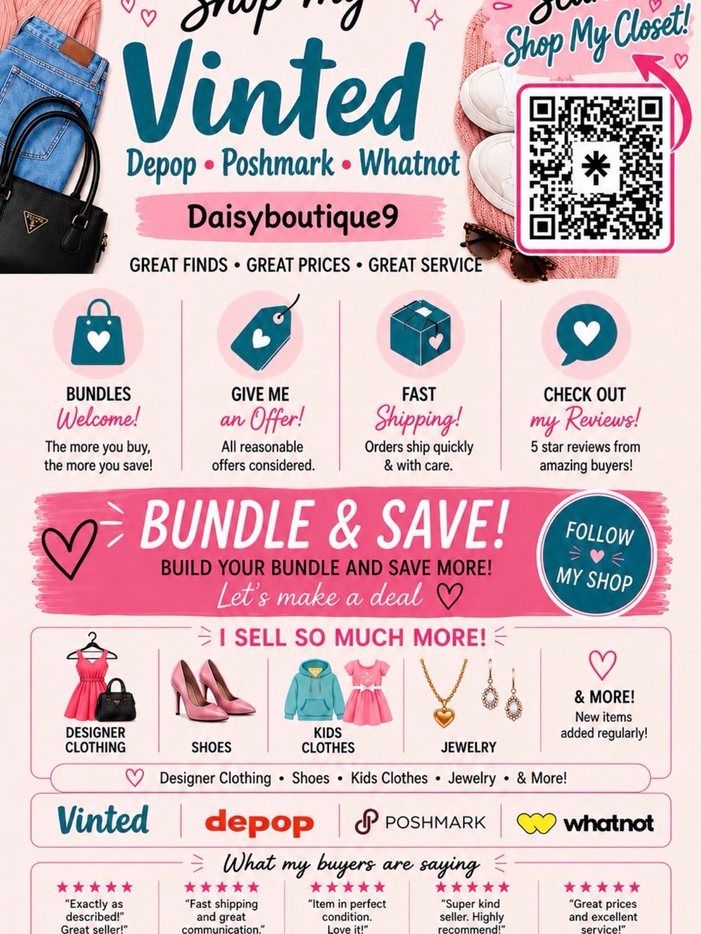 Come Shop for All Great Deals!